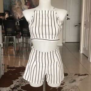 BNWOT | Halter Top & Short Set